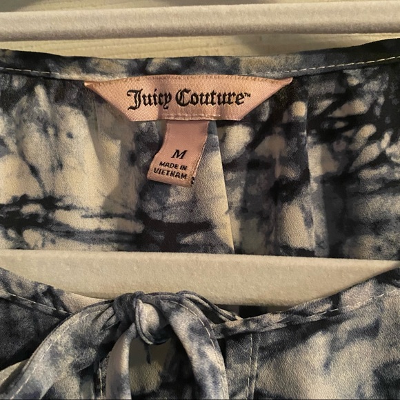 Juicy Couture Tie-dye Peasant Blouse - Picture 5 of 6